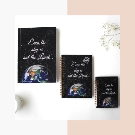 Earth Notebooks Combo ( Soft cover, Mini and pocket Notebook )